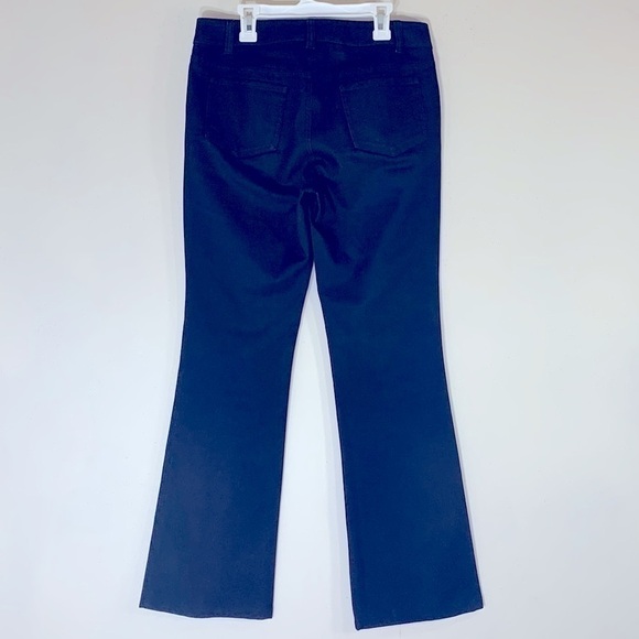 Lafayette 148 New York 2 Black Boot Cut Jeans. - Picture 6 of 8